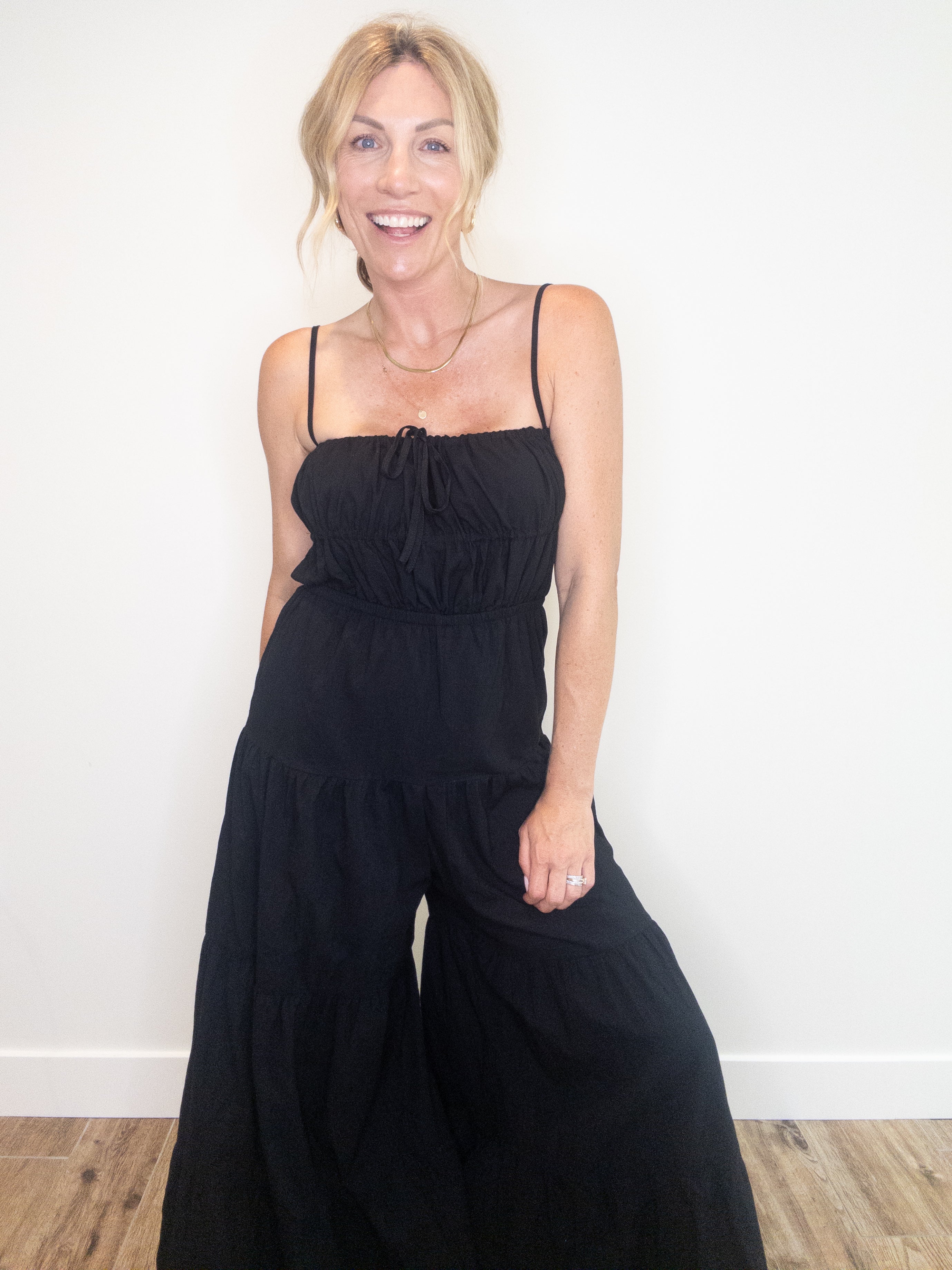 Ramona Gauzy Backless Jumpsuit