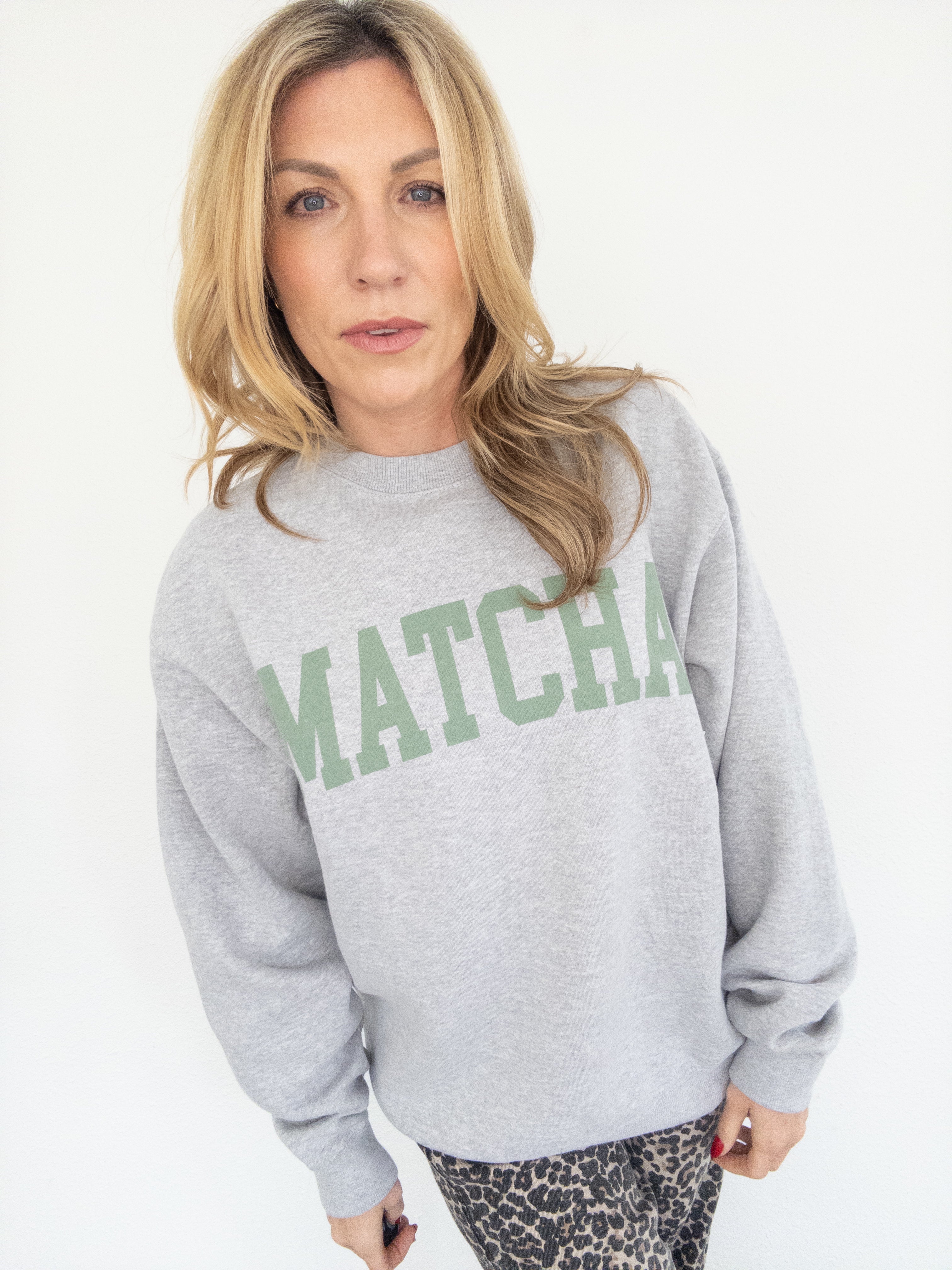 Matcha Crewneck Sweatshirt