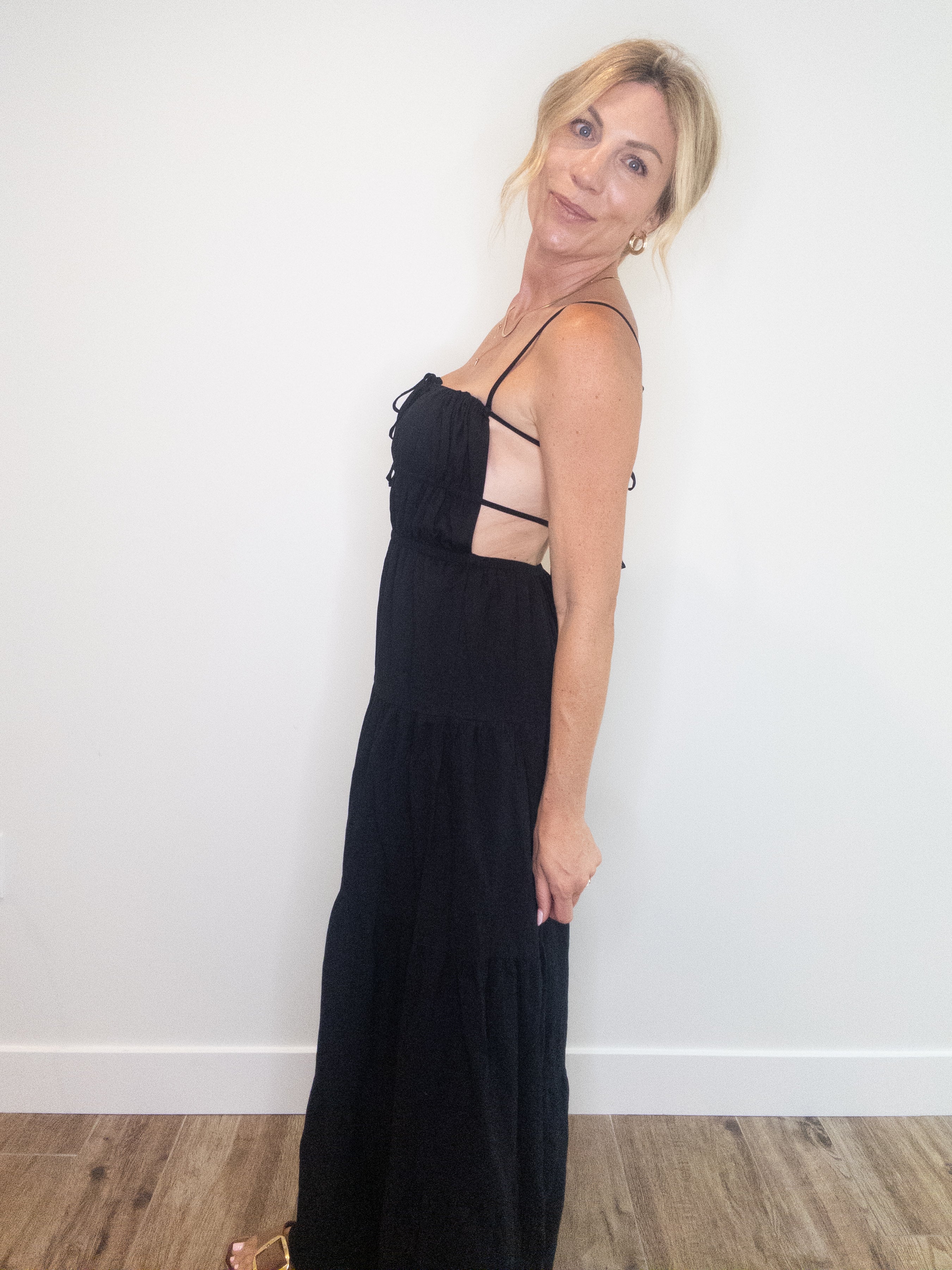 Ramona Gauzy Backless Jumpsuit