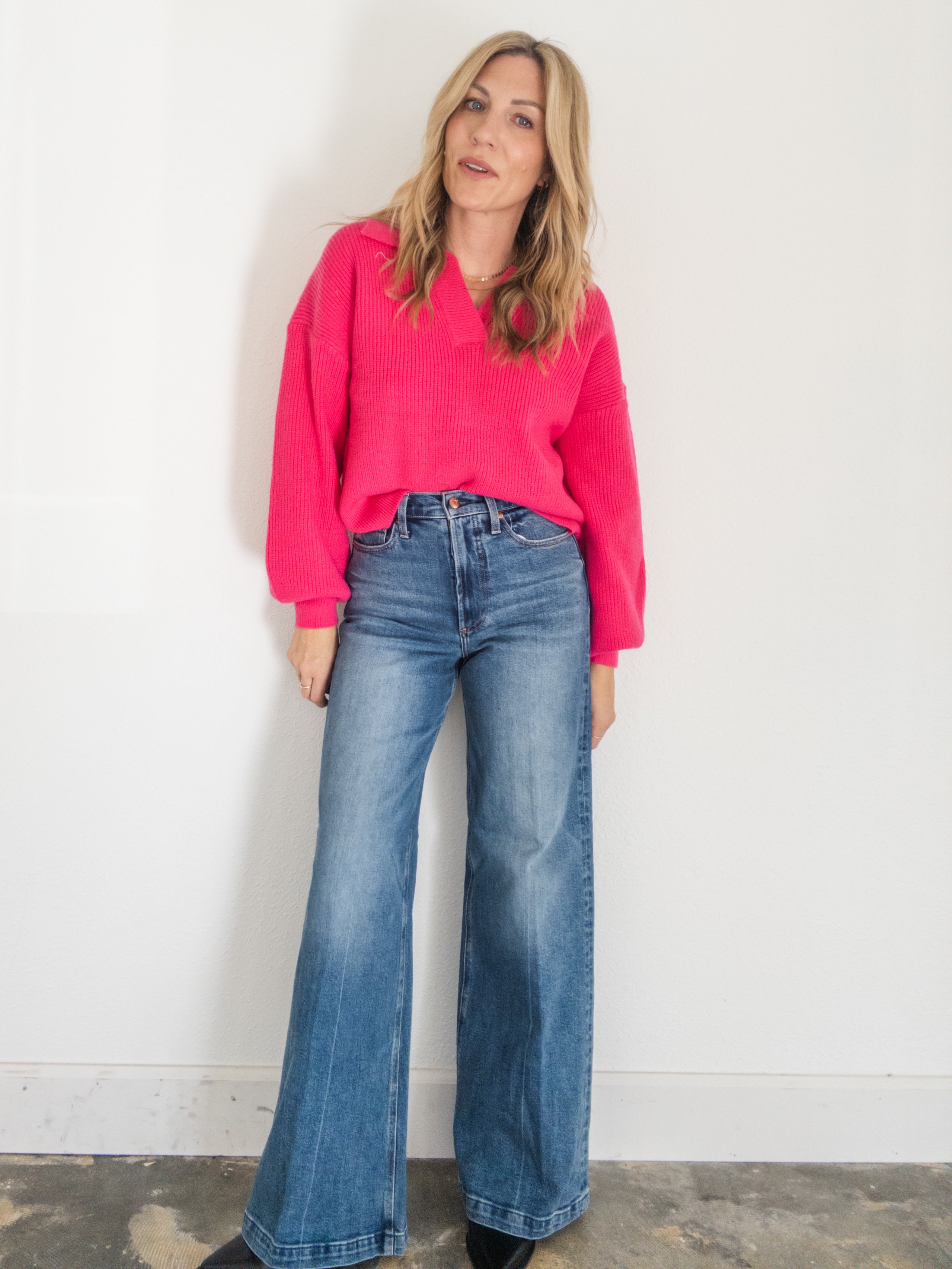 Pistola Lana High Rise Ultra Wide Leg Jean