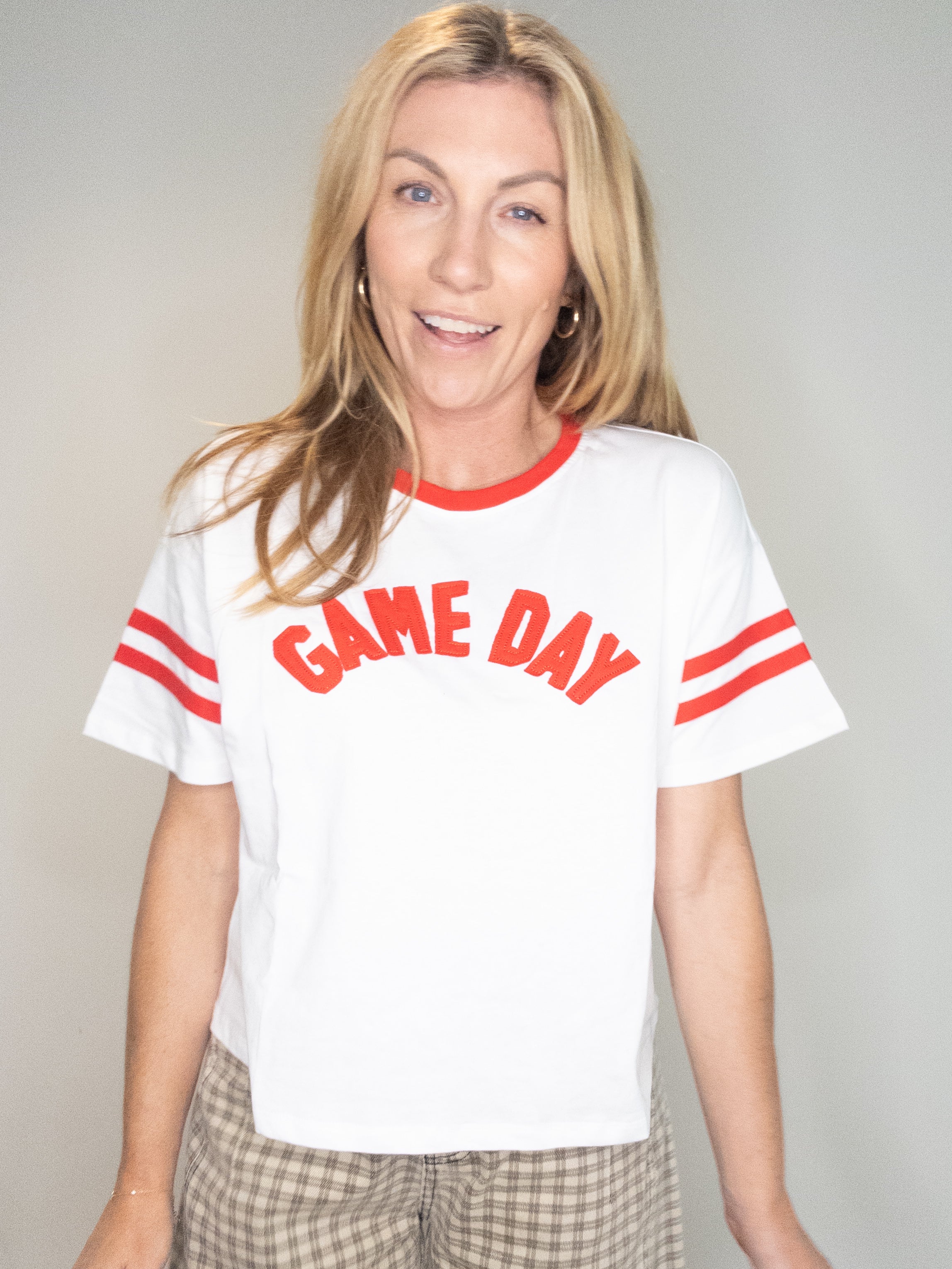 Game Day Ringer Tee