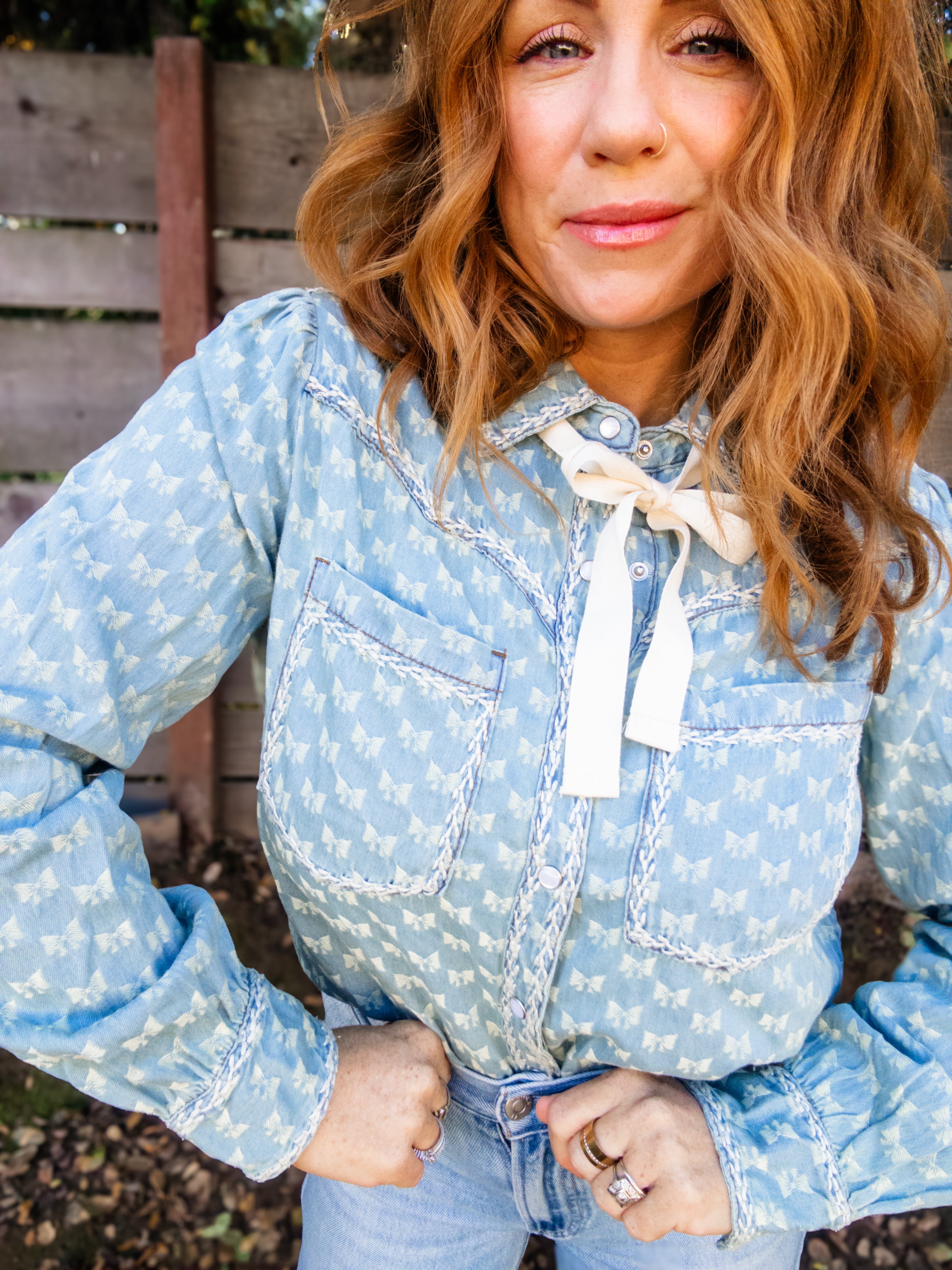 Southern Charm Button Down