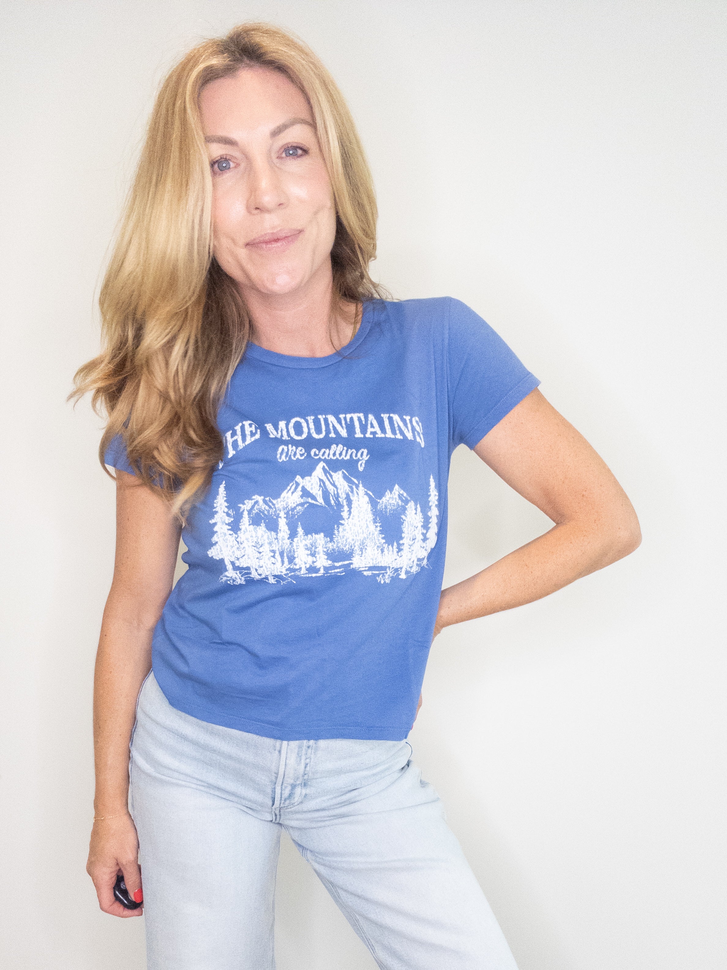 Project Social T The Mountains Are Calling Tee
