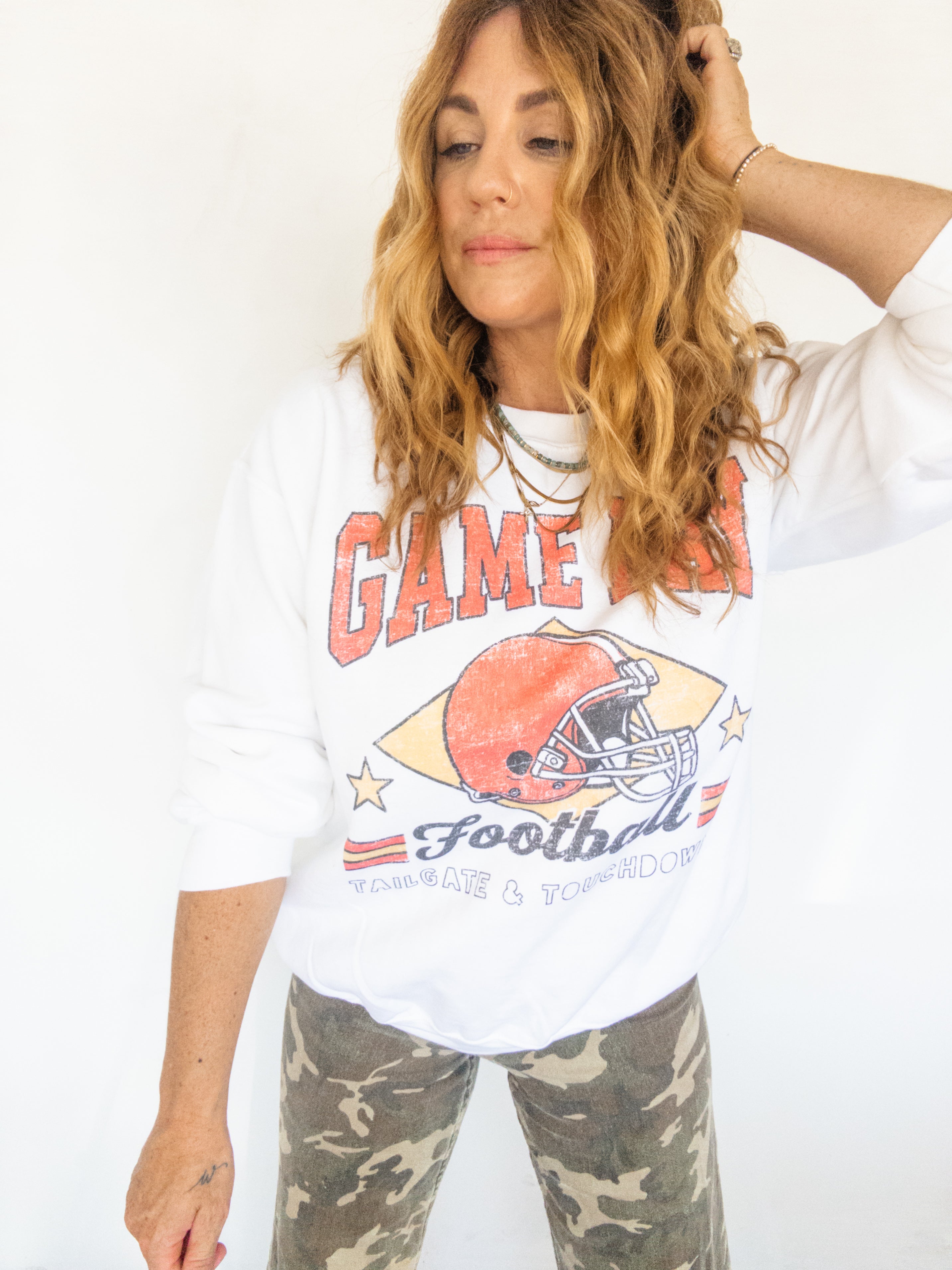 Gameday Football Crewneck