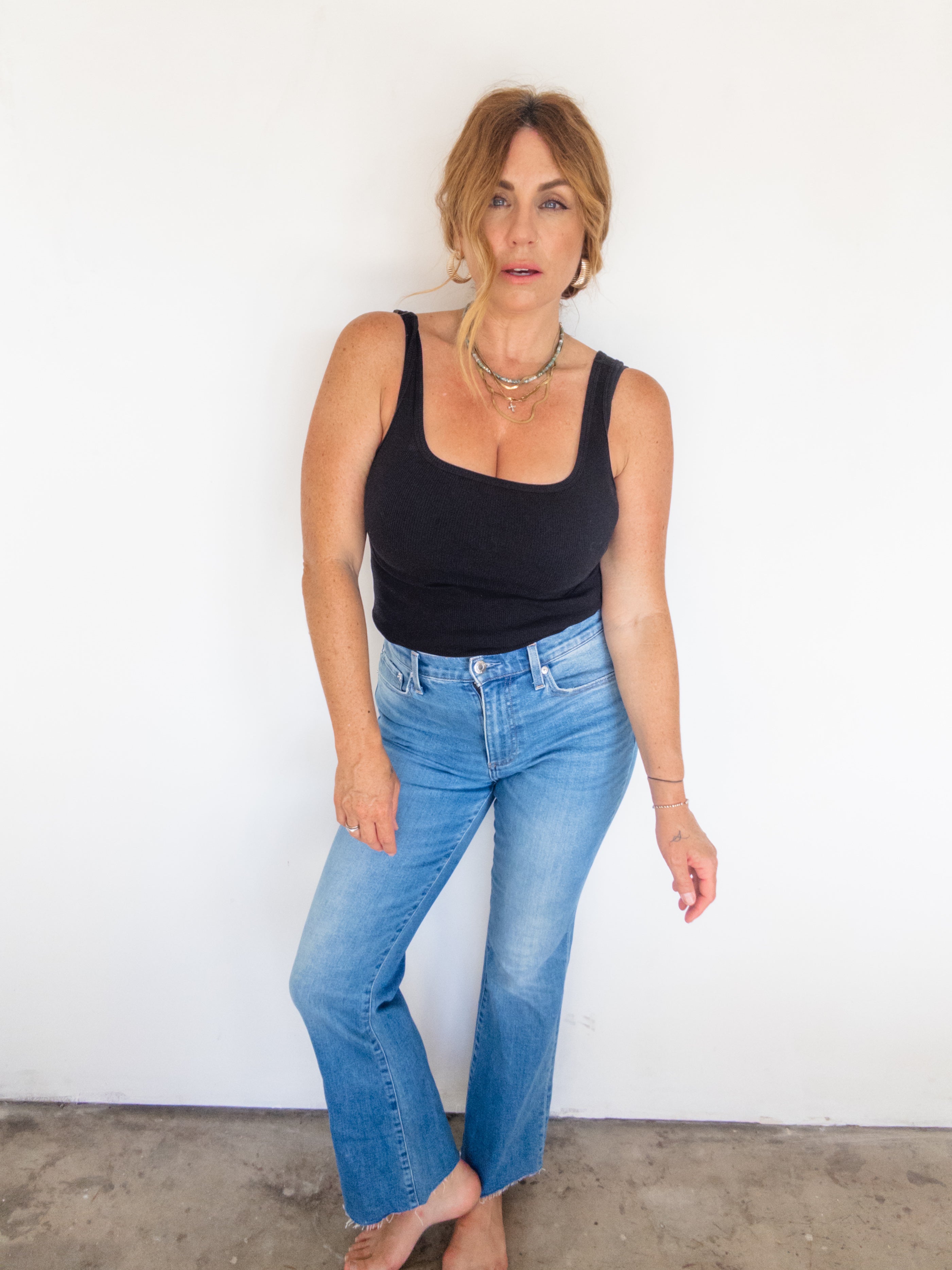 Pistola Lennon High Rise Crop Boot