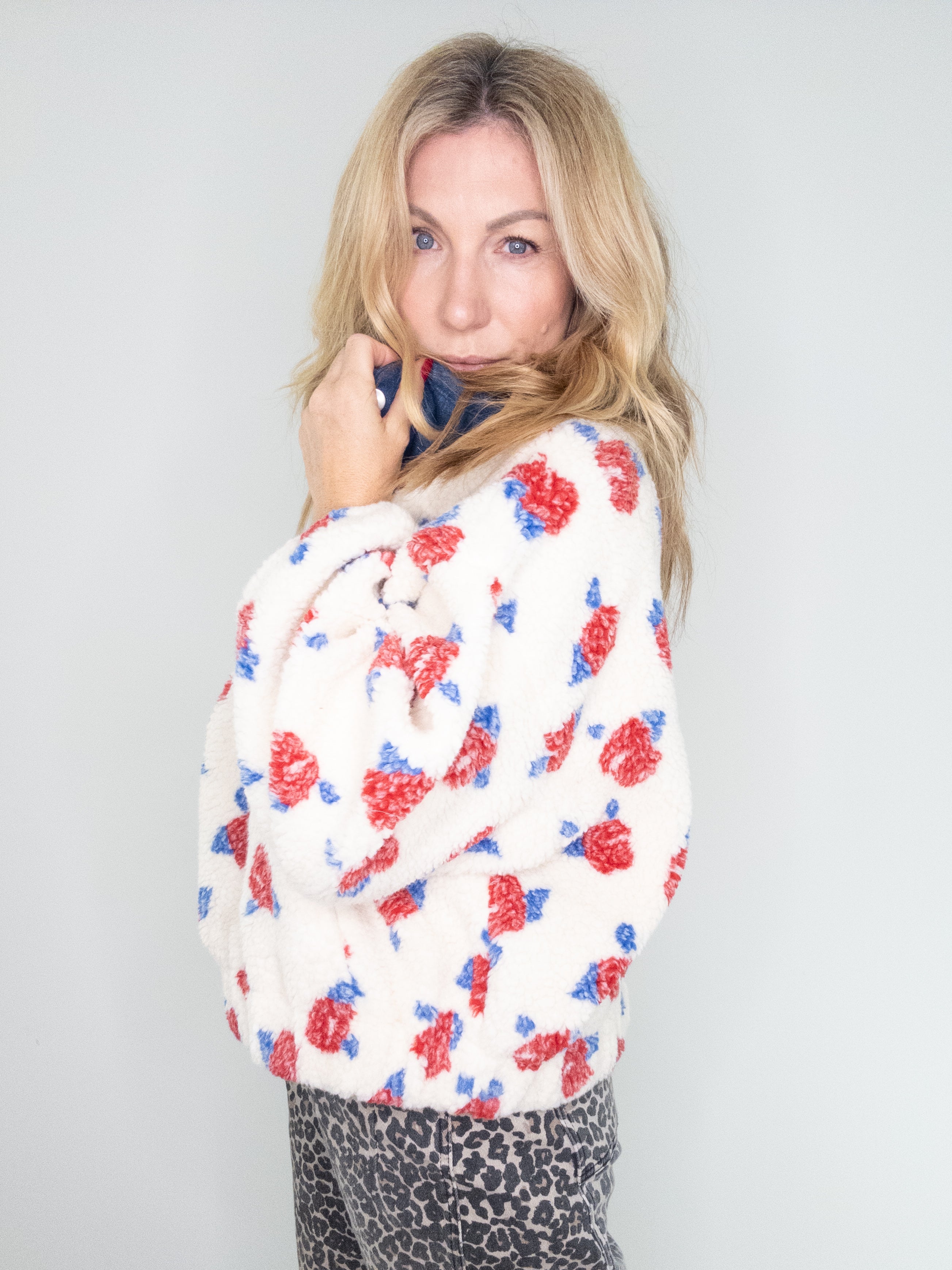 Gardenia Sherpa Jacket