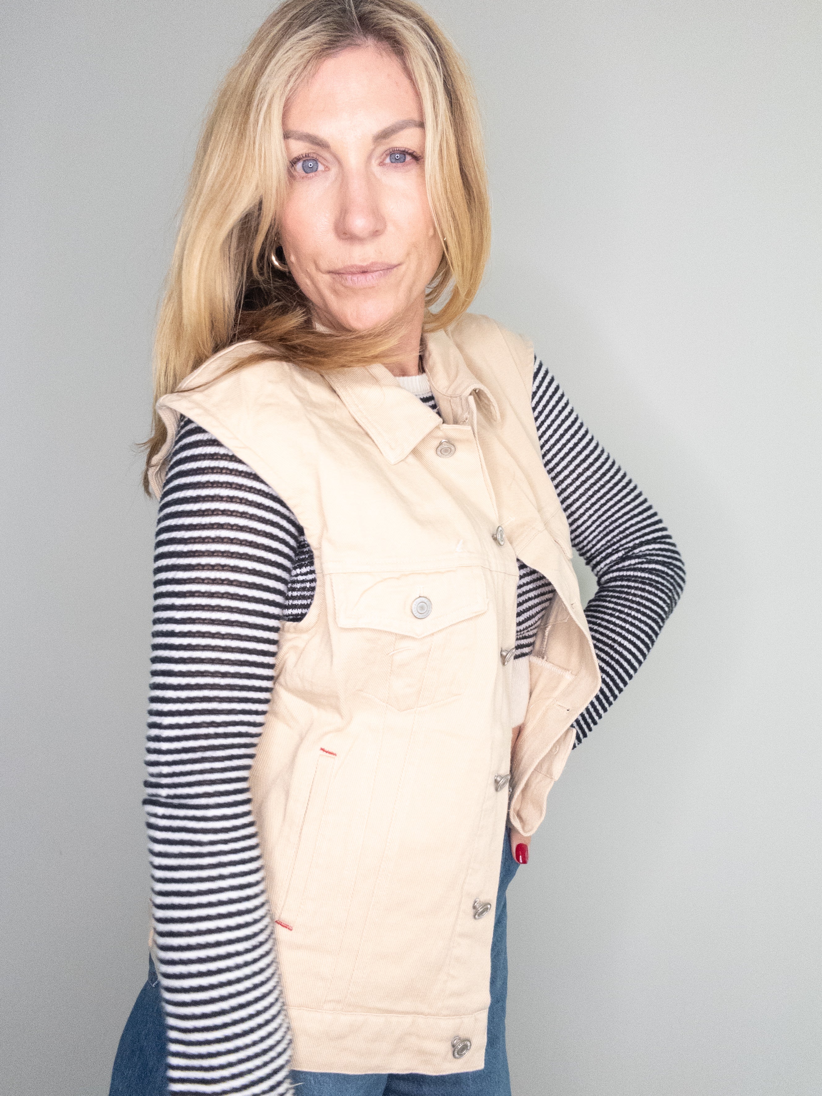 Chasing Sunset Embroidered Vest