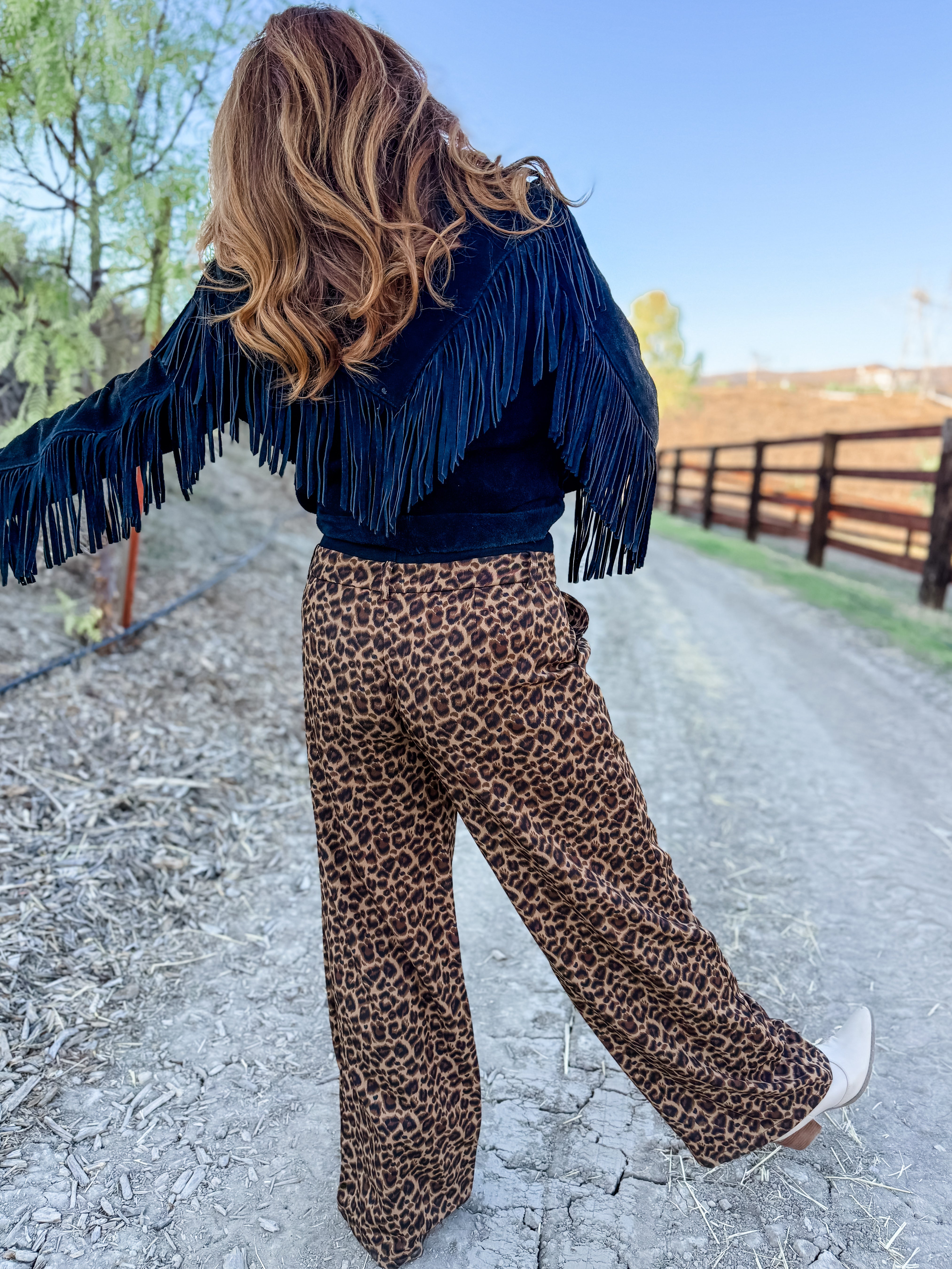 Downtown Leopard Pants