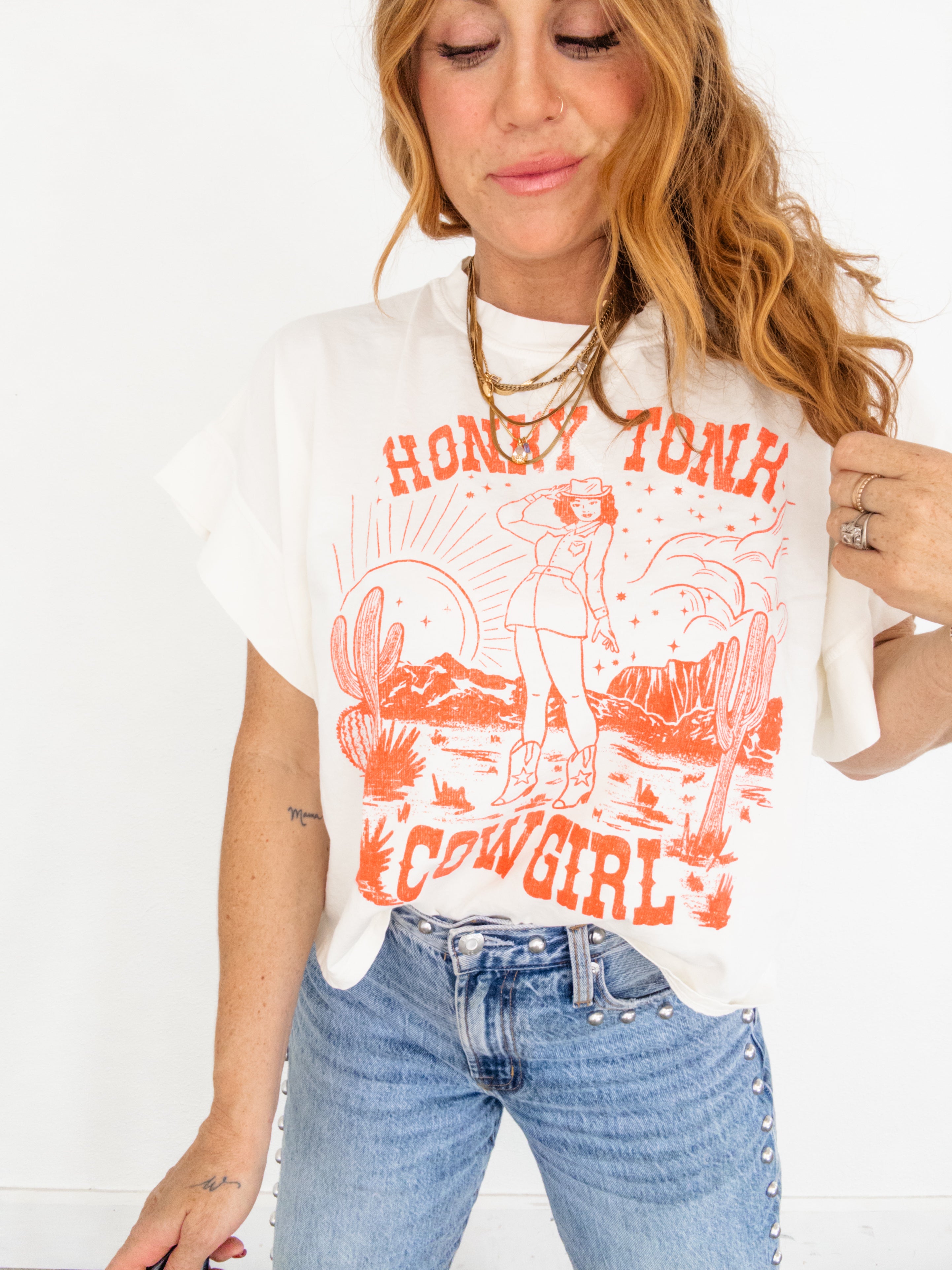 Honky Cowgirl Tee