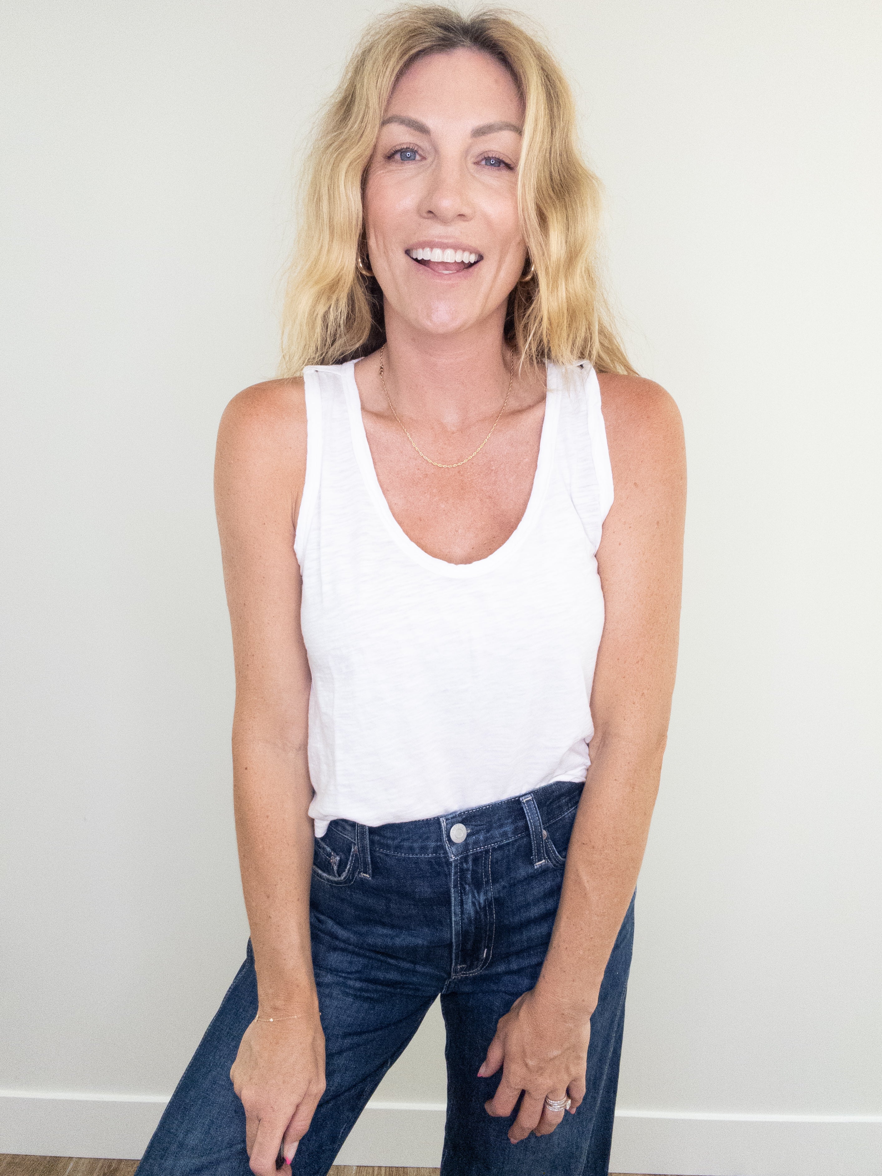 Project Social T Naz Scoop Neck Slub Tank