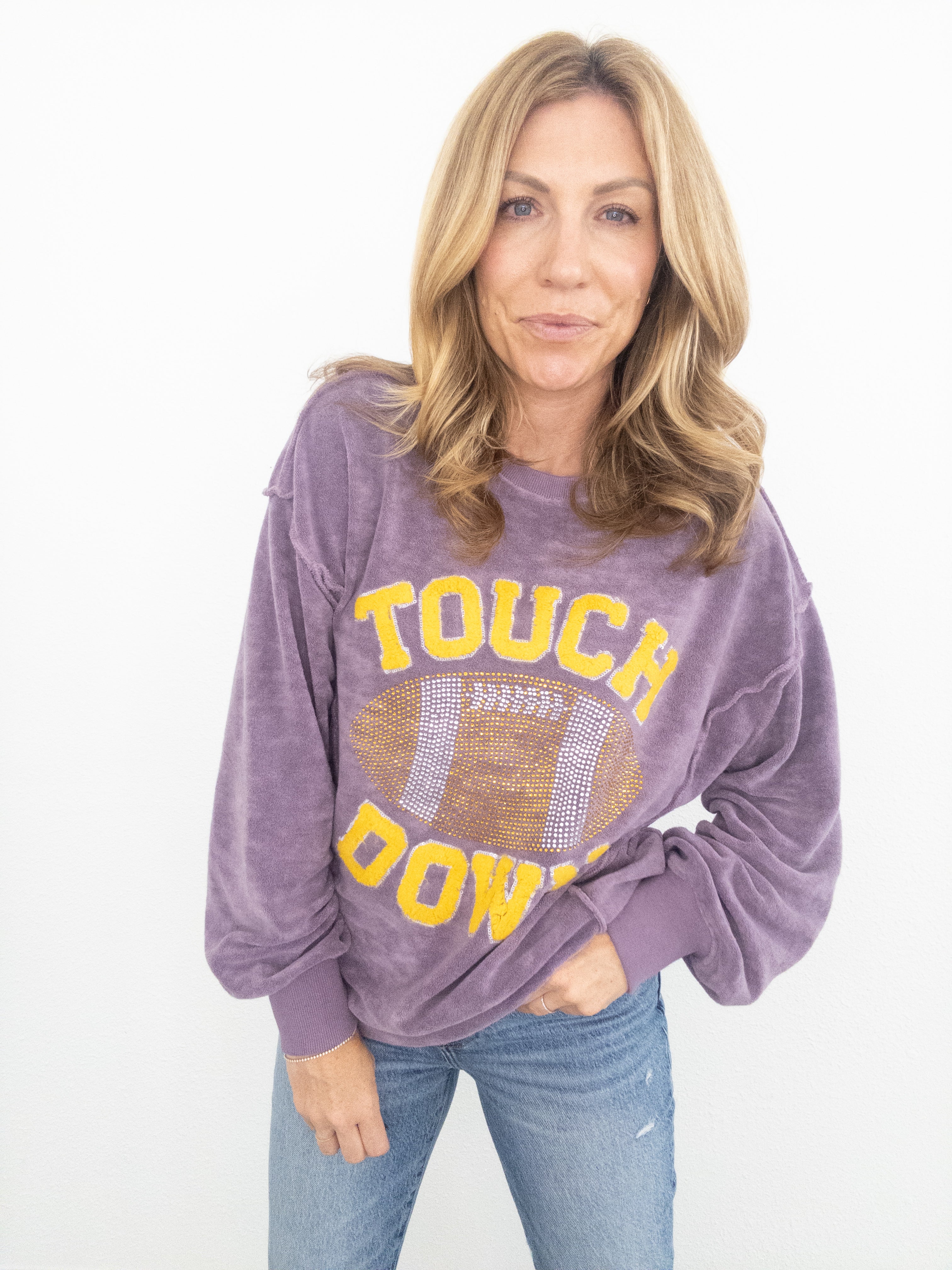 Touchdown Bling Sweatshirt