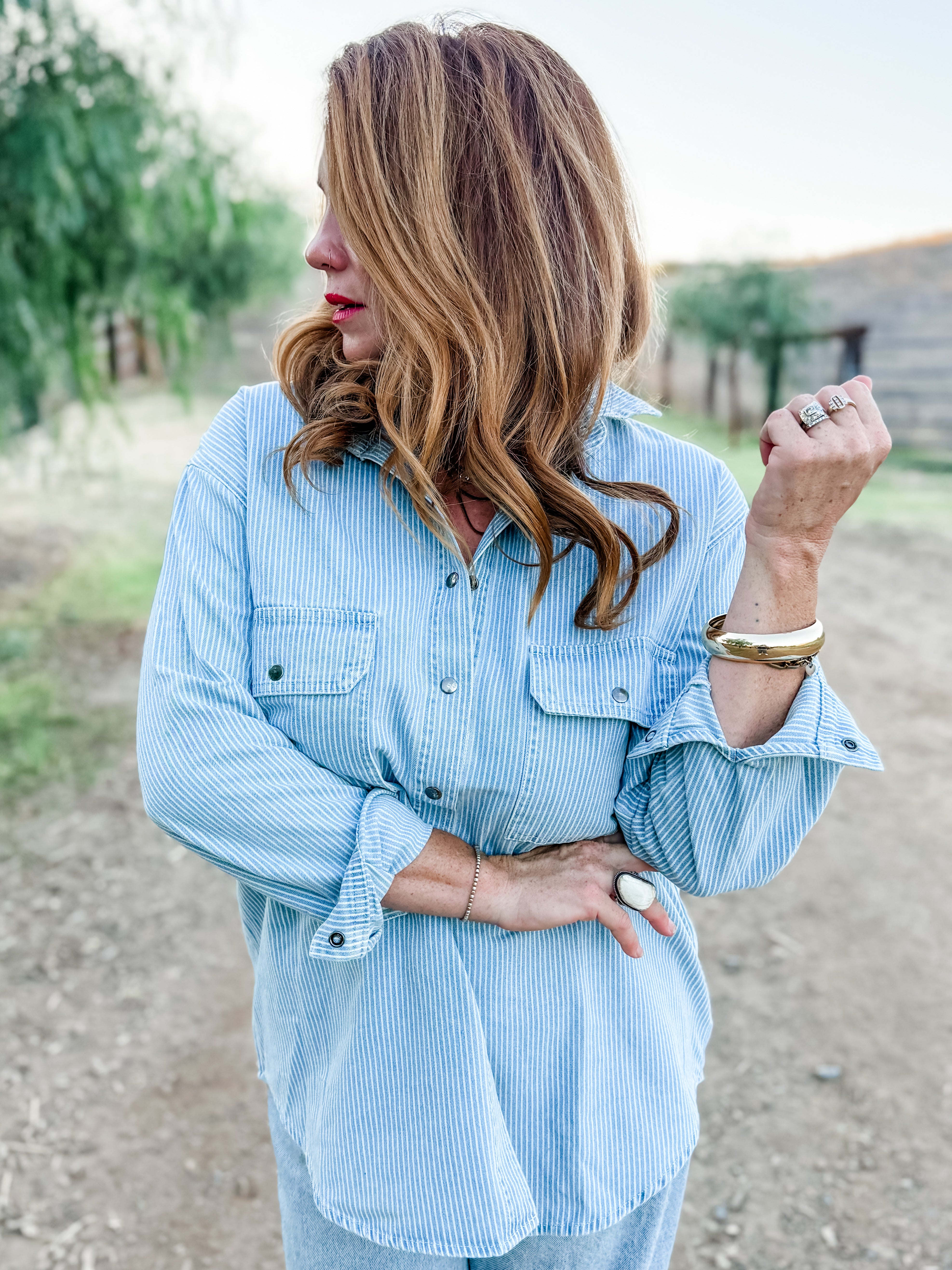 Weston Pinstripe Shirt