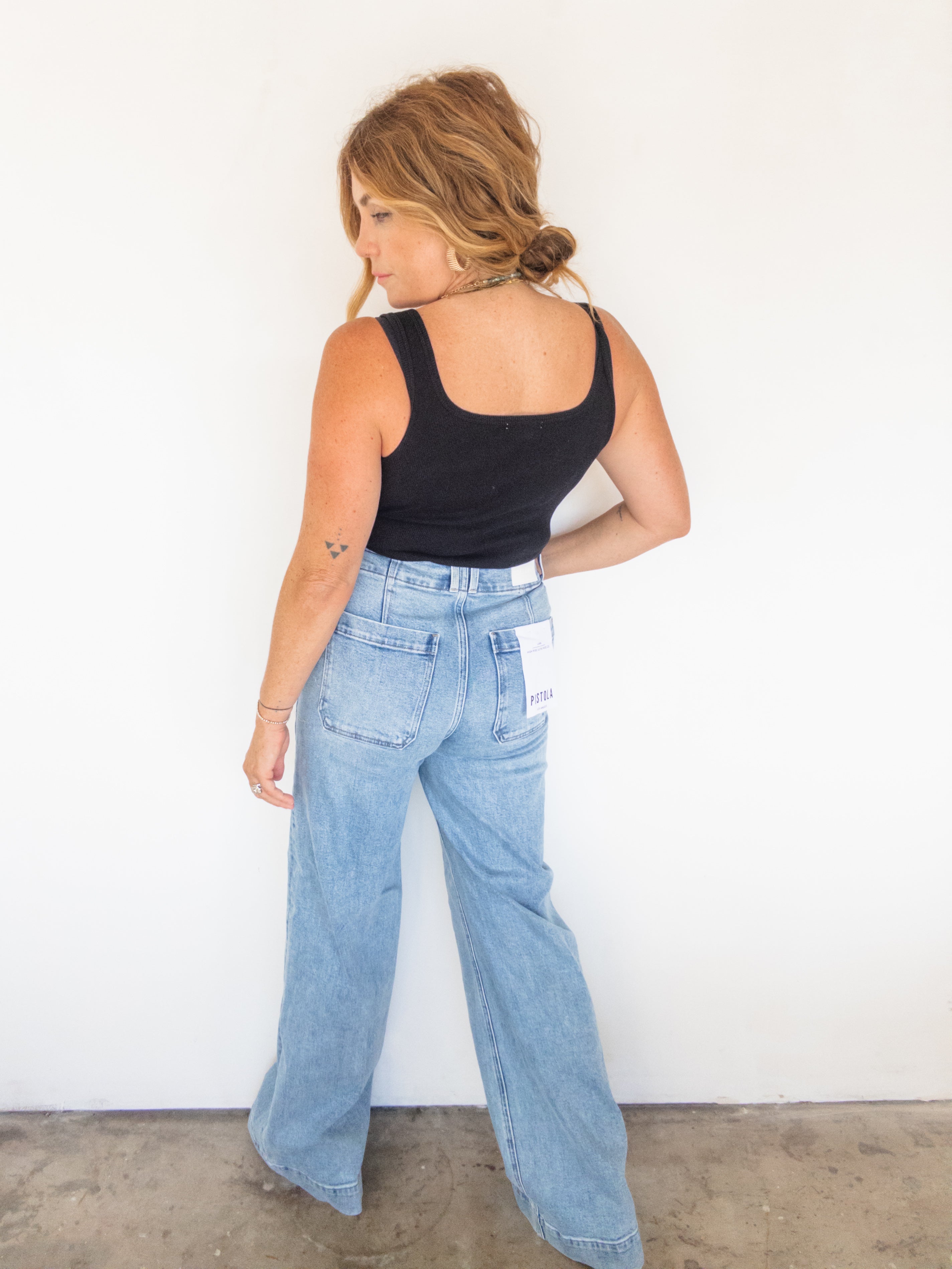 Pistola Lana High Rise Ultra Wide Leg