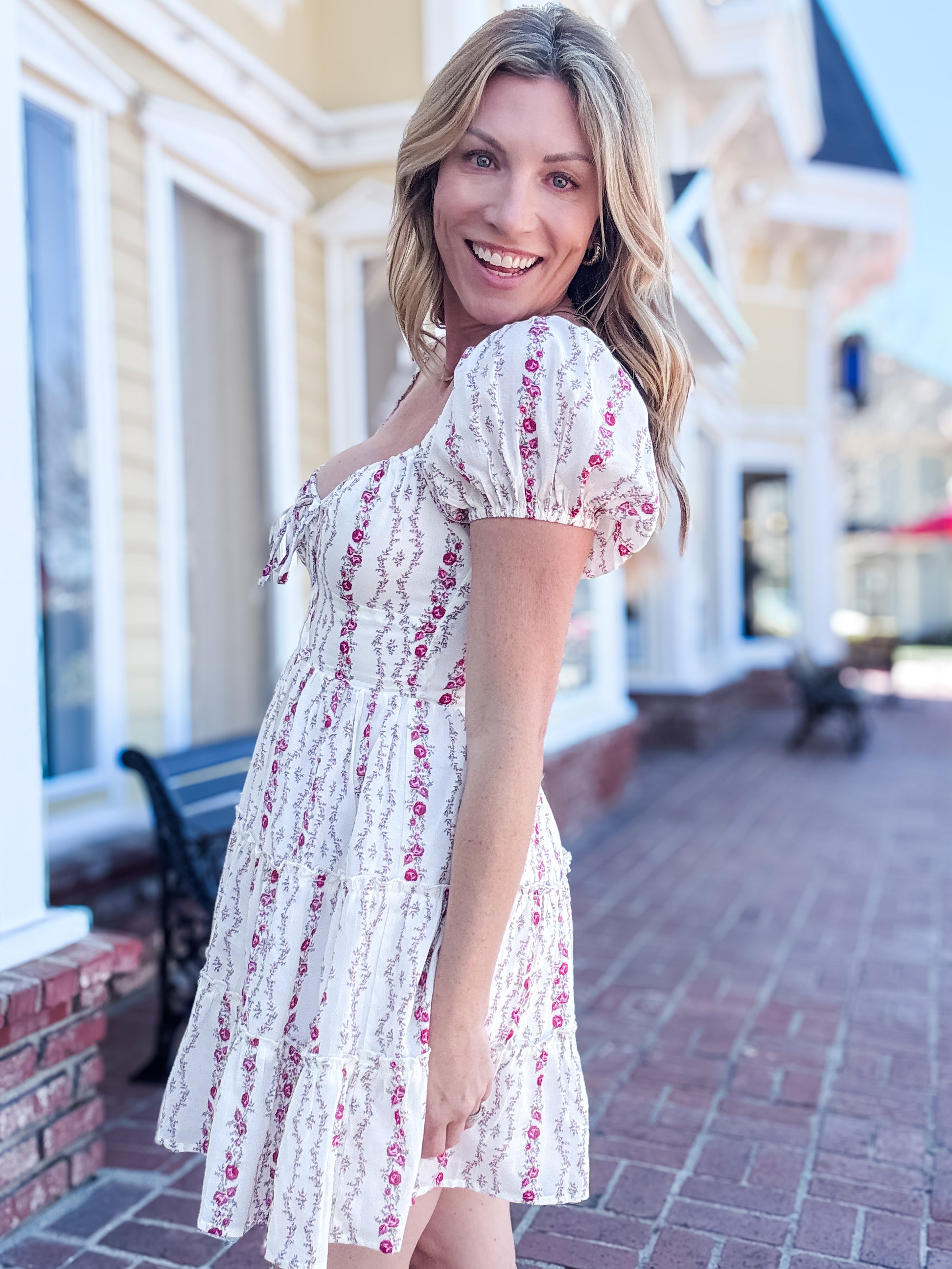 Sweet Magnolia Mini Dress