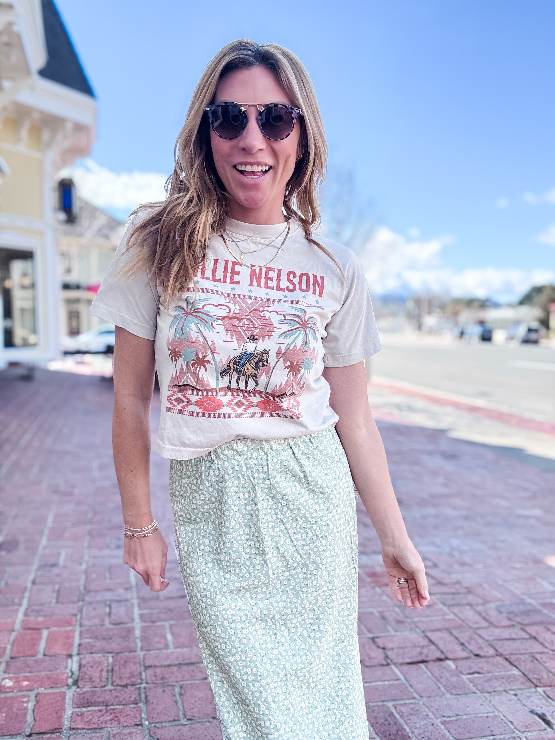 Willie Nelson Palm Beach Tee