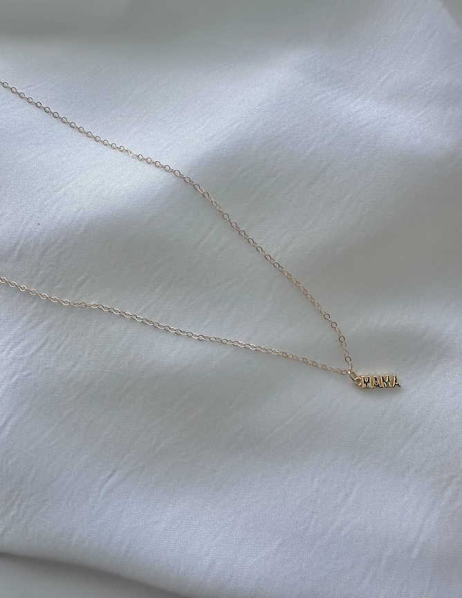 Little Mama Dainty Necklace - 16"