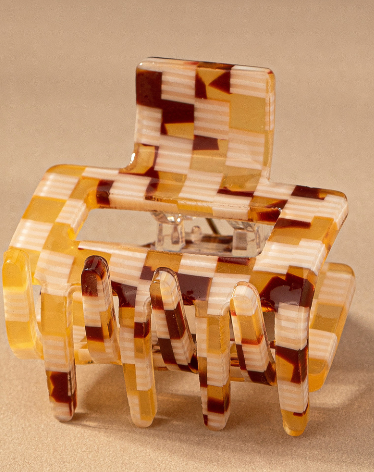 Mini Rectangle Claw Clips