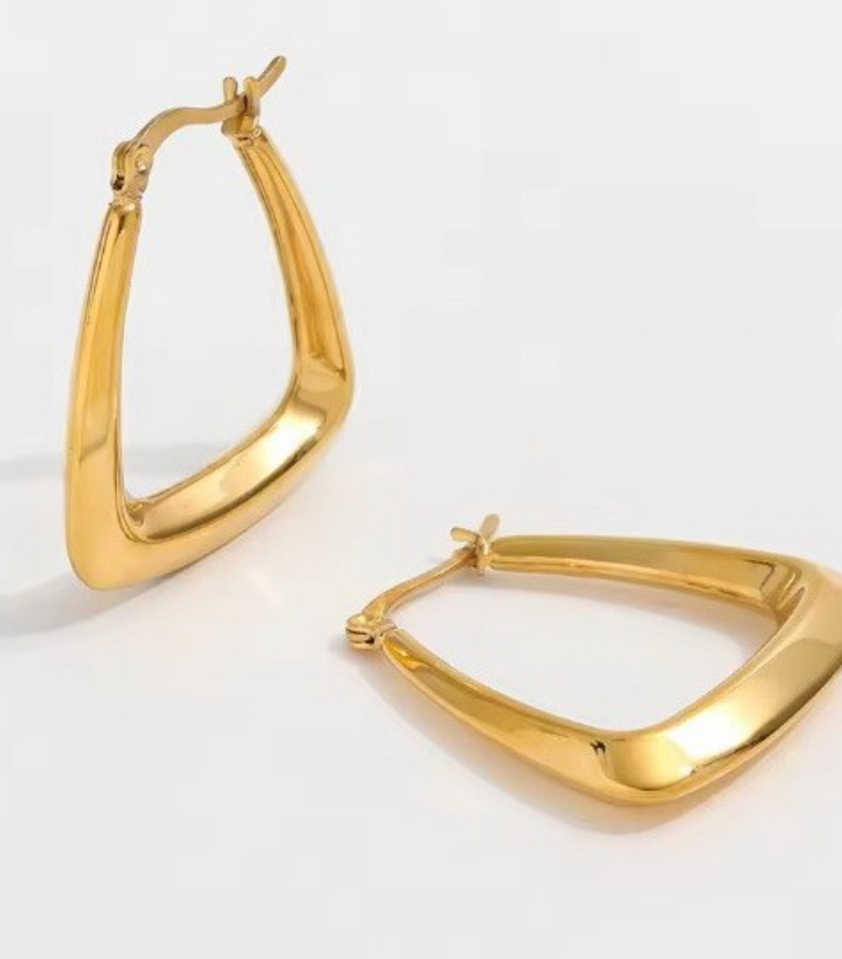 Trifecta Hoop Earring