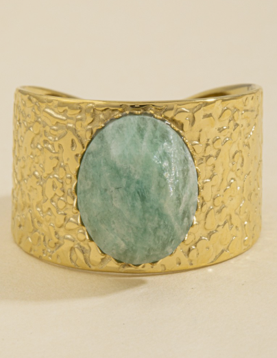 Stone Cuffed Ring