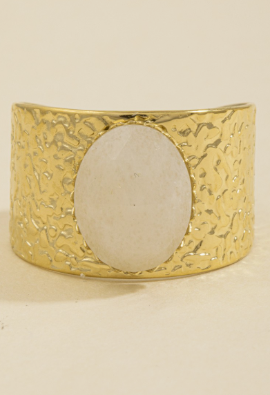 Stone Cuffed Ring
