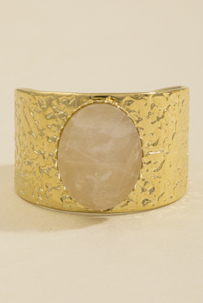 Stone Cuffed Ring