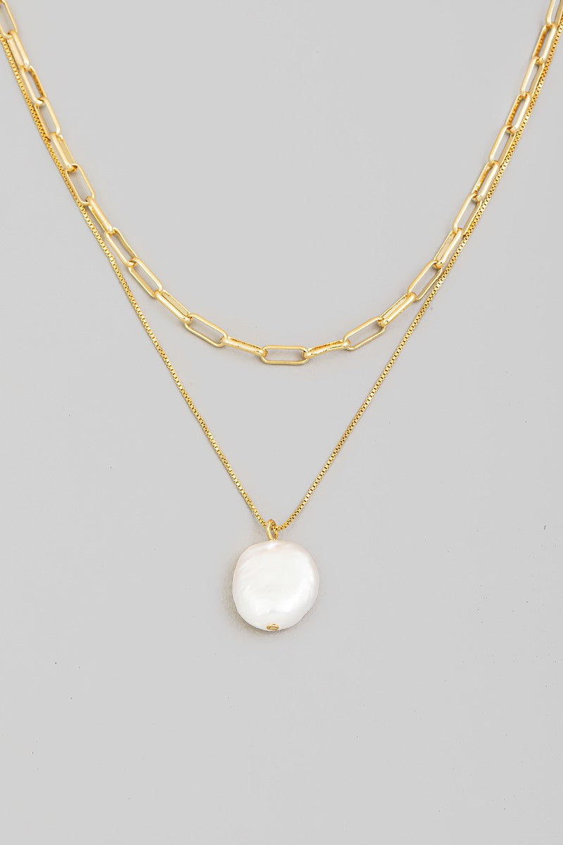 Fiori Pearl Necklace