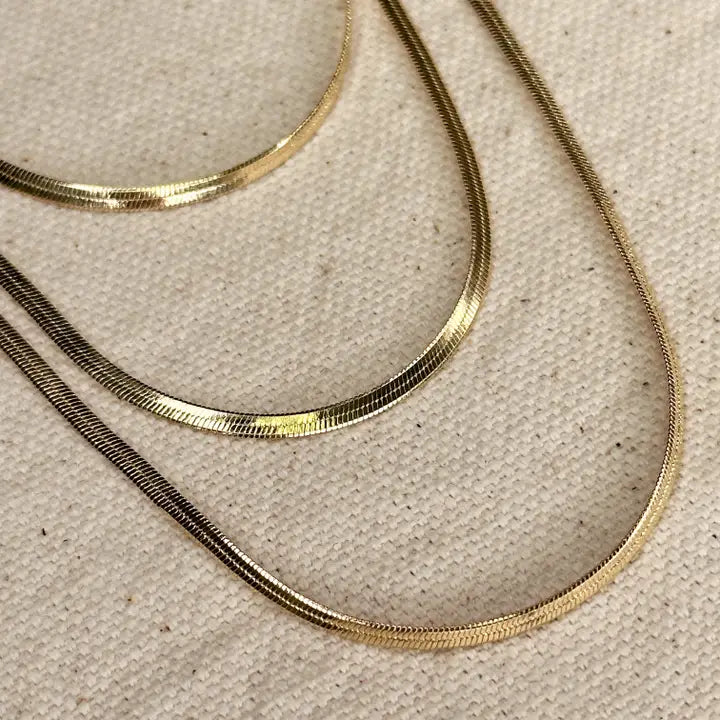 Ava Herringbone Necklace