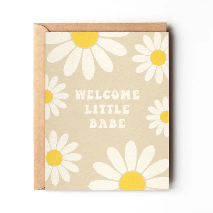 Welcome Little Babe Card