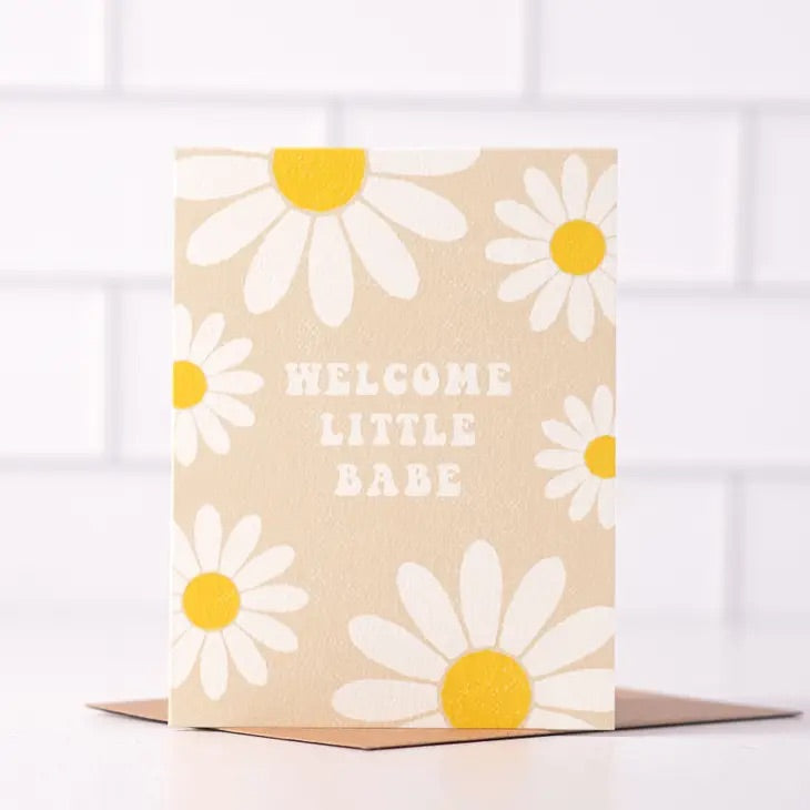 Welcome Little Babe Card