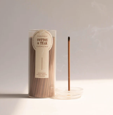 Paddywax Haze Incense - Cotton & Teak