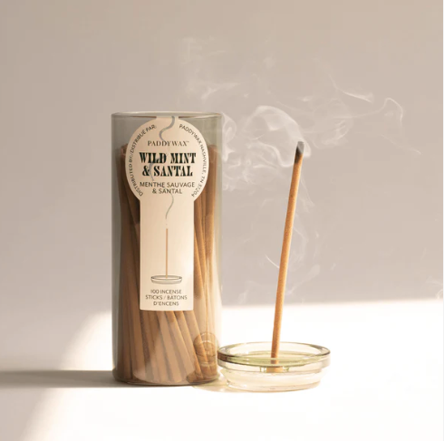 Paddywax Haze Incense - Wild Mint & Santal