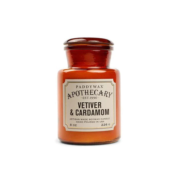 Apothecary Candle - Vetiver & Cardamom