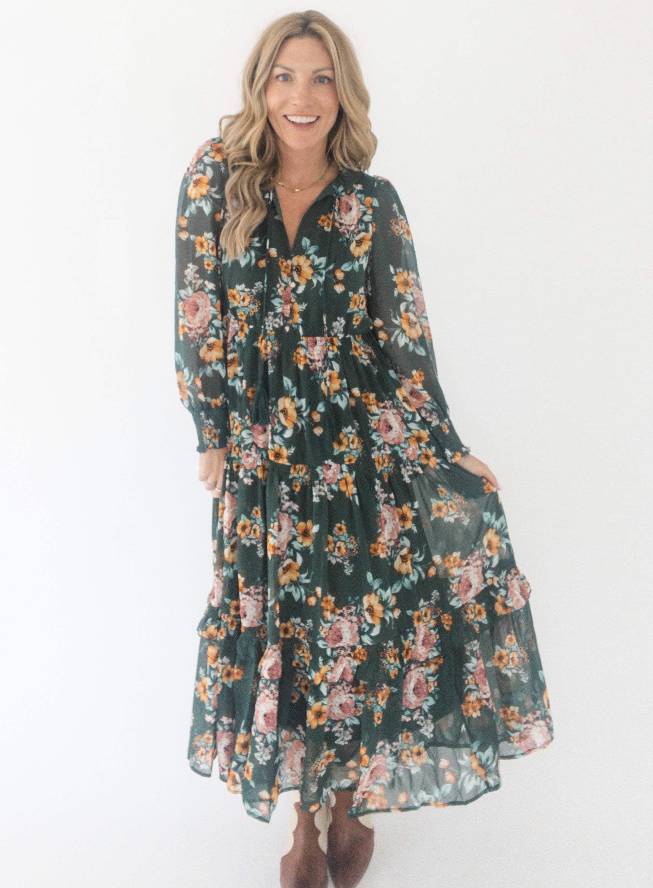 She’s The One Floral Maxi Dress